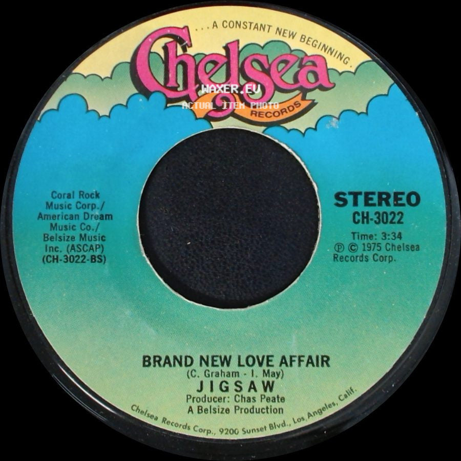 Jigsaw - Brand New Love Affair / Sky High side A
