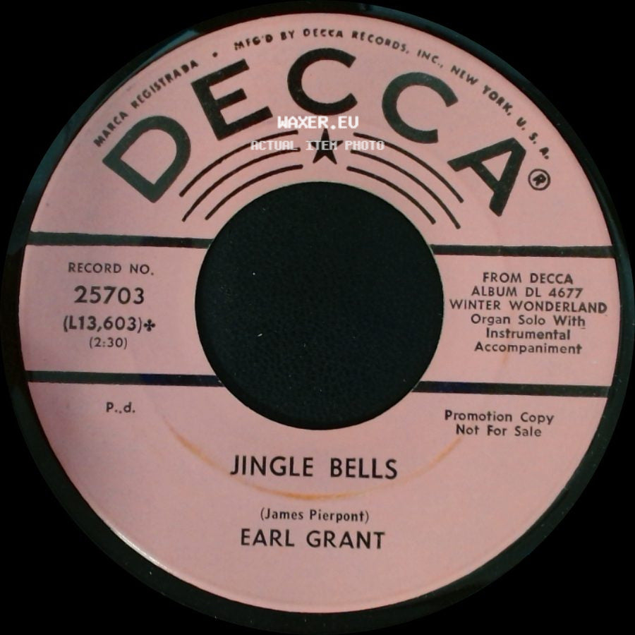 Earl Grant - Jingle Bells / Silver Bells side A