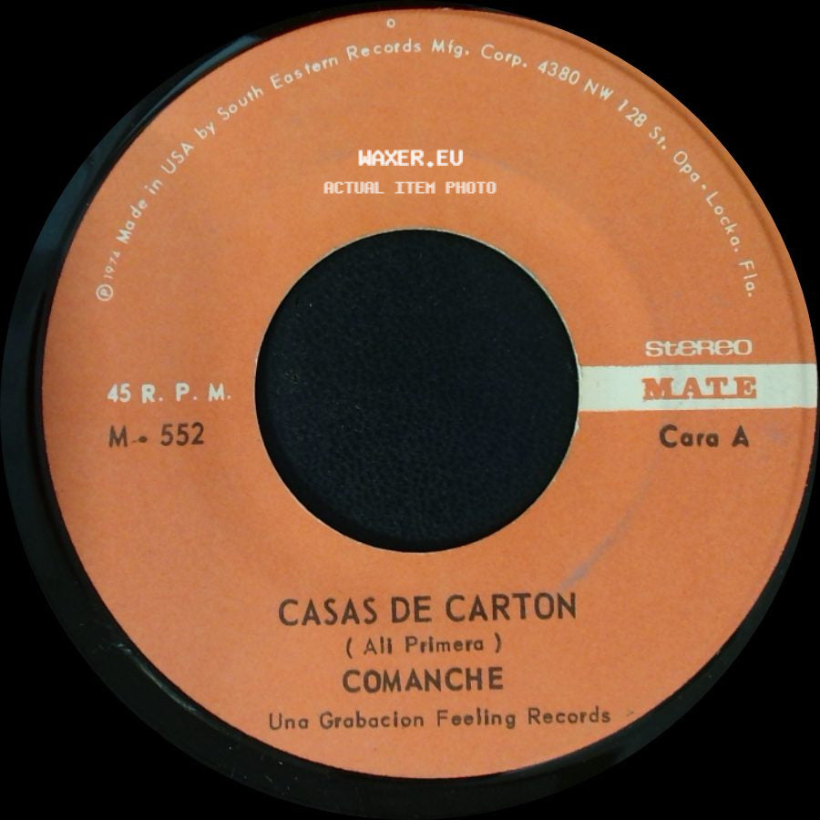 Comanche - Casas De Carton / Al Partir side A