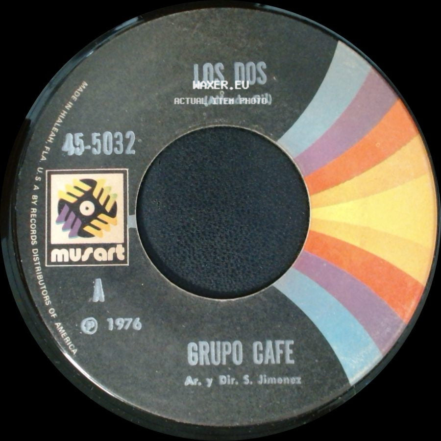 Grupo Cafe - Los Dos / Un Adios side A