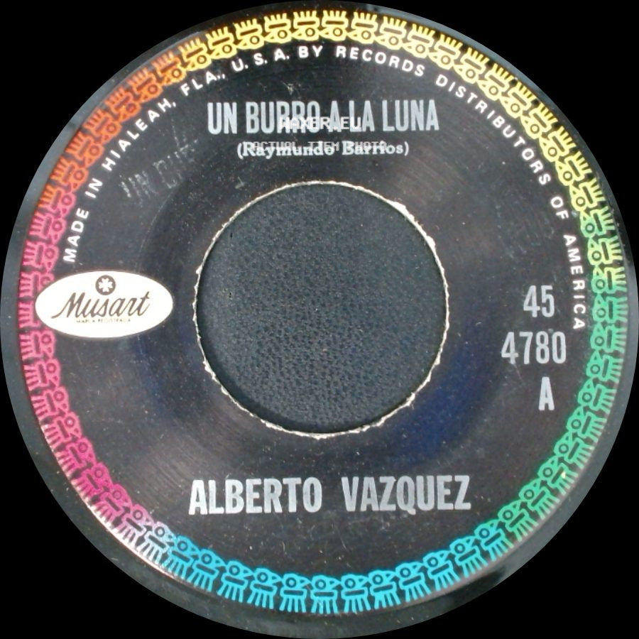 Alberto Vazquez - Un Burro A La Luna / Amor Con Amor Se Paga side A