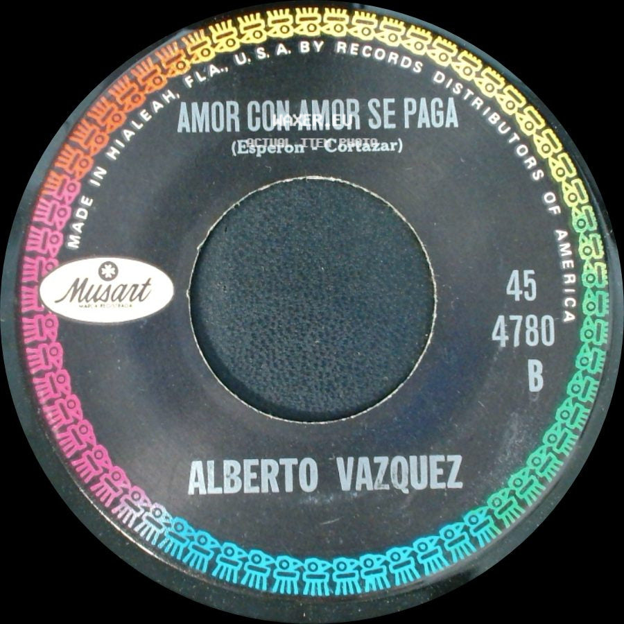 Alberto Vazquez - Un Burro A La Luna / Amor Con Amor Se Paga side B