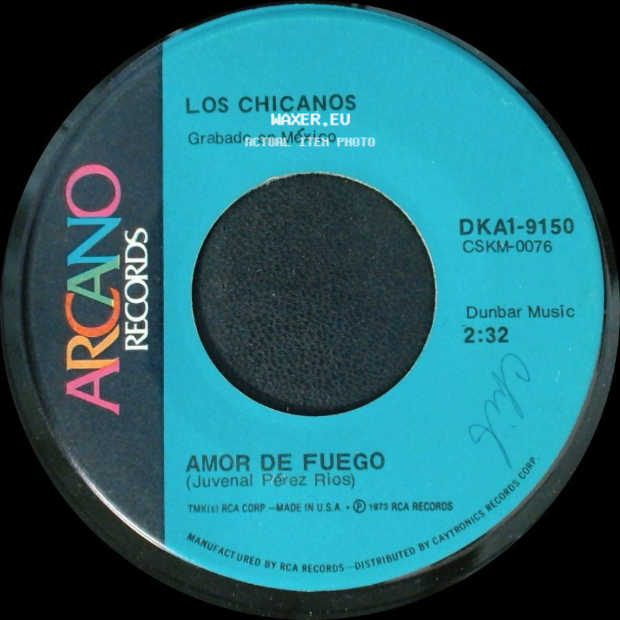 Los Chicanos - No Pidas Más Perdón (Bolero Chachacha) / Amor De Fuego side B
