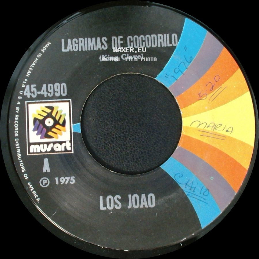 Los Joao - Lagrimas De Cocodrilo / Cuando Te Duela El Corazon side A