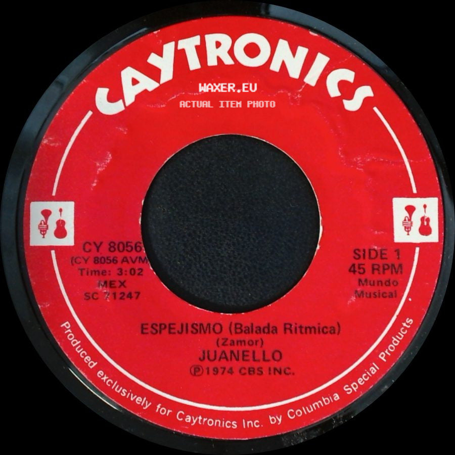 Juanello - Espejismo (Balada Ritmica) / Pagina Leida (Balada Ritmica) side A