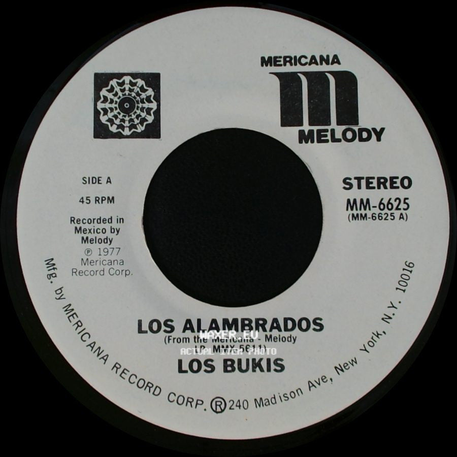 Los Bukis - Los Alambrados / Me Siento Solo side A
