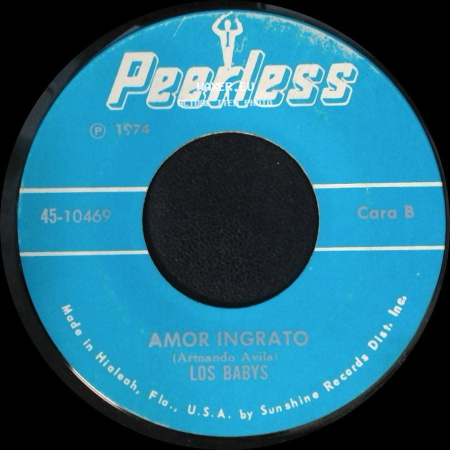 Los Babys - Amor Ingrato / A Poco No side A
