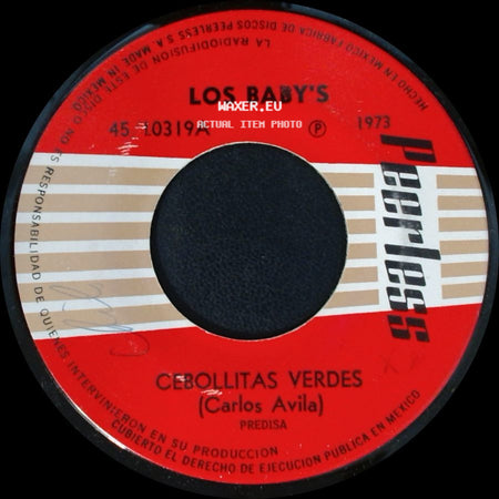 Los Baby's - Cebollitas Verdes / Fresas Con Crema side A