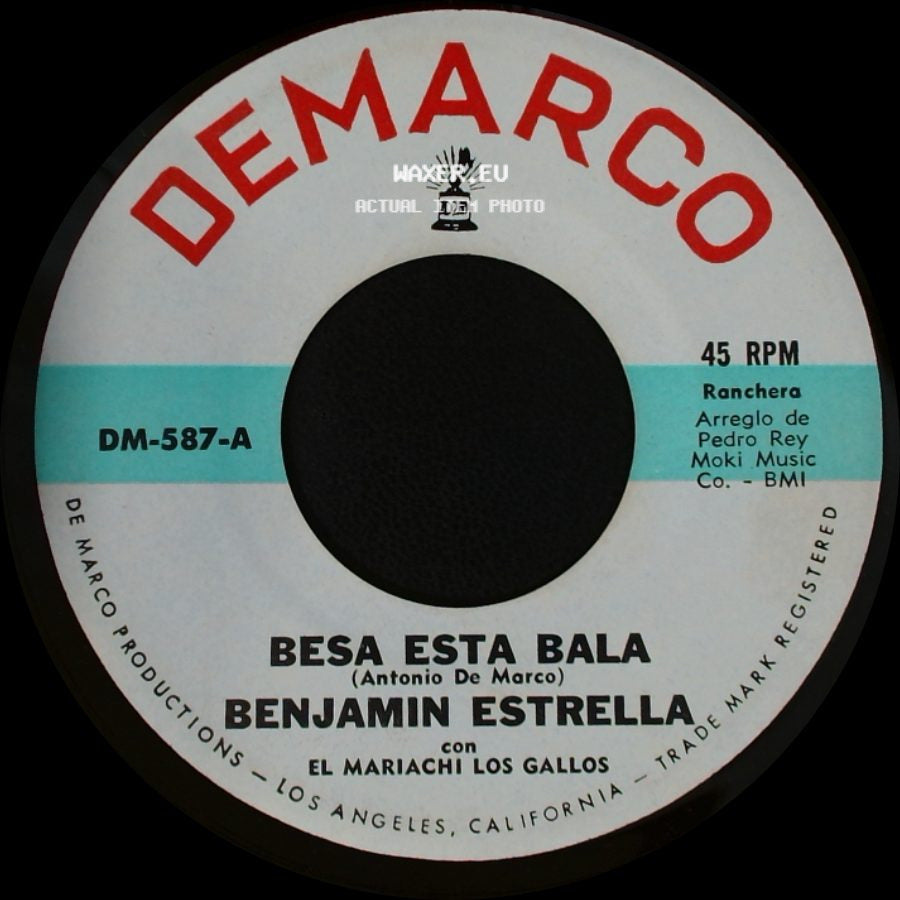 Benjamin Estrella - Besa Esta Bala / La Mancornadora side A