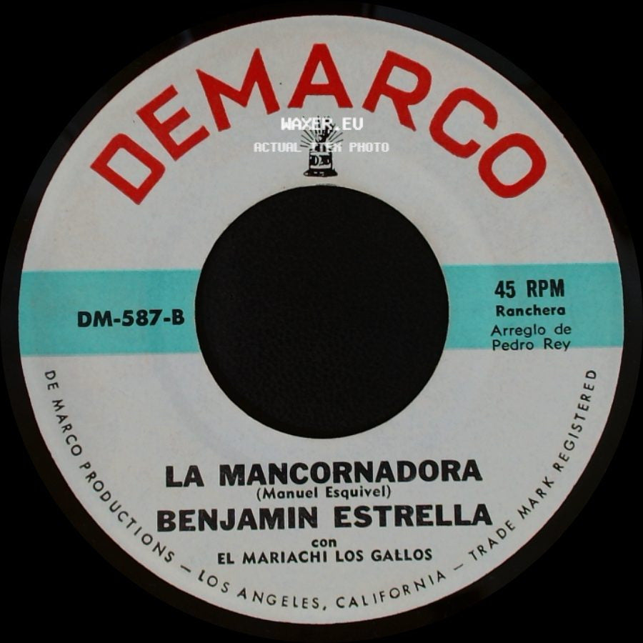Benjamin Estrella - Besa Esta Bala / La Mancornadora side B