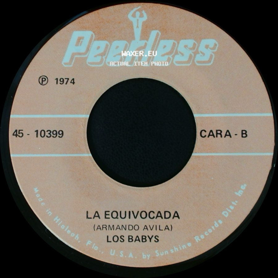 Los Babys - Como Sufro / La Equivocada side B