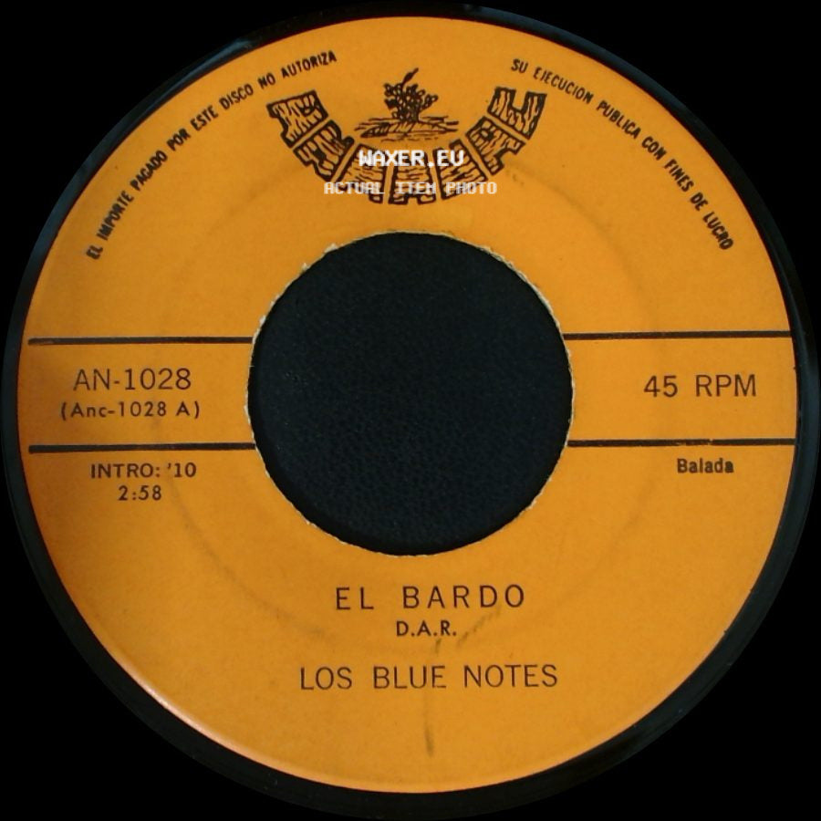 Los Blue Notes - Volvernos A Querer / El Bardo side B