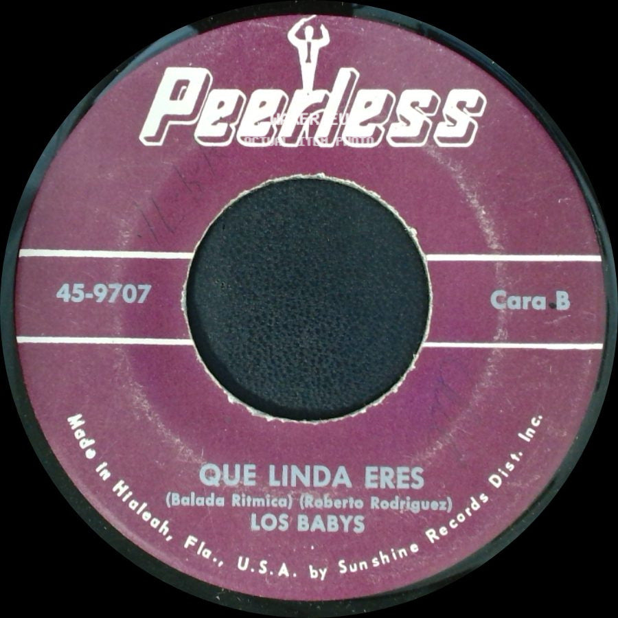 Los Babys - Cariño / Que Linda Eres side B
