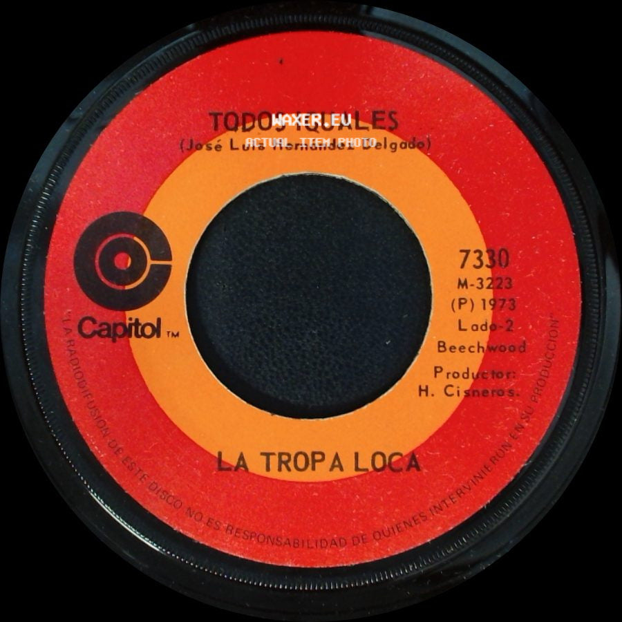 La Tropa Loca - Un Sueño / Todos Iguales side B