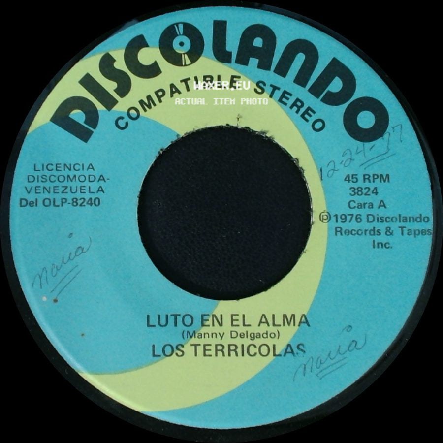 Los Terricolas - Luto En El Alma / Sere side A