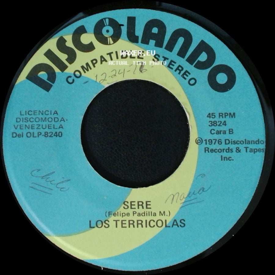 Los Terricolas - Luto En El Alma / Sere side B