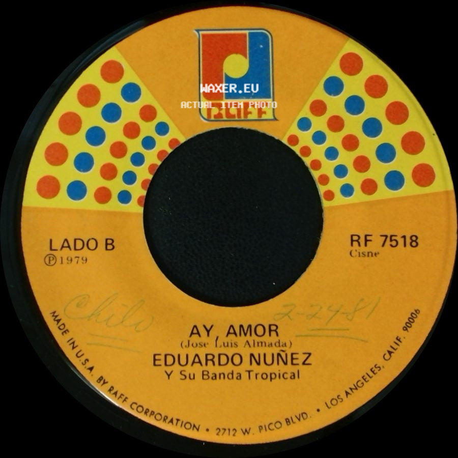 Eduardo Nuñez Y Su Banda Tropical - Fuiste Falsa / Ay, Amor side B