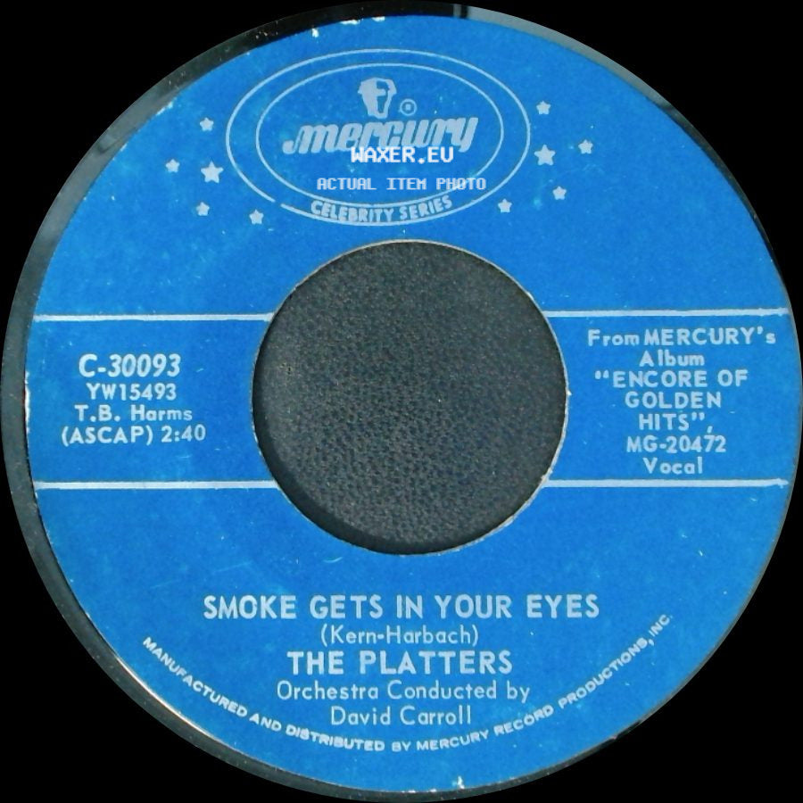The Platters - Harbor Lights / Smoke Gets In Your Eyes side B