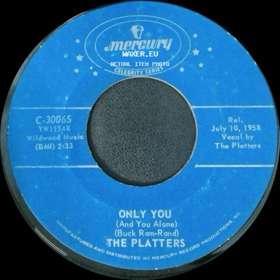 The Platters - Only You (And You Alone) / The Great Pretender side A