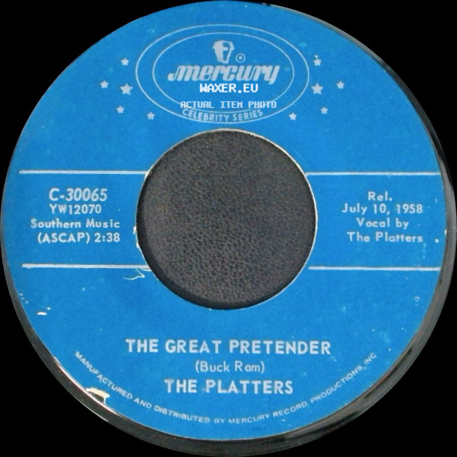 The Platters - Only You (And You Alone) / The Great Pretender side B