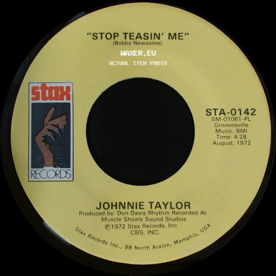 Johnnie Taylor - Stop Doggin' Me / Stop Teasin' Me side B