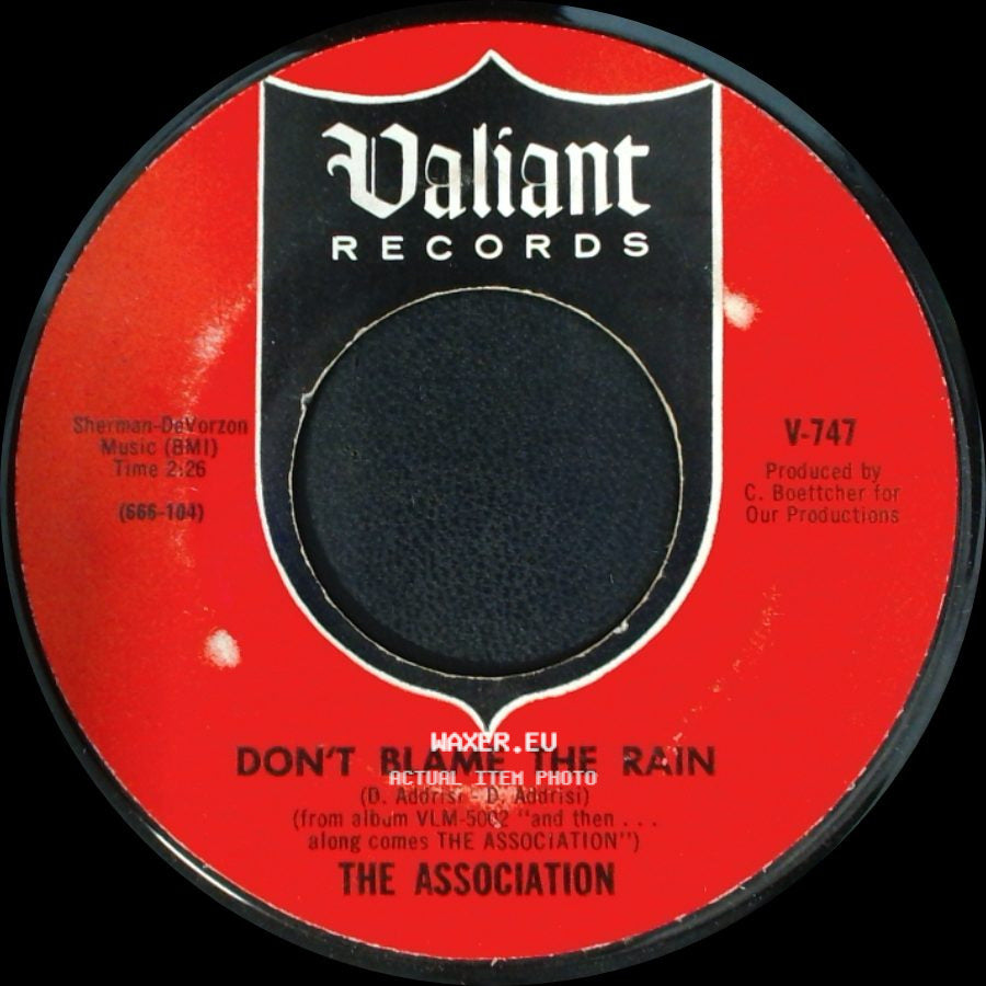 The Association - Don't Blame The Rain / Cherish side A