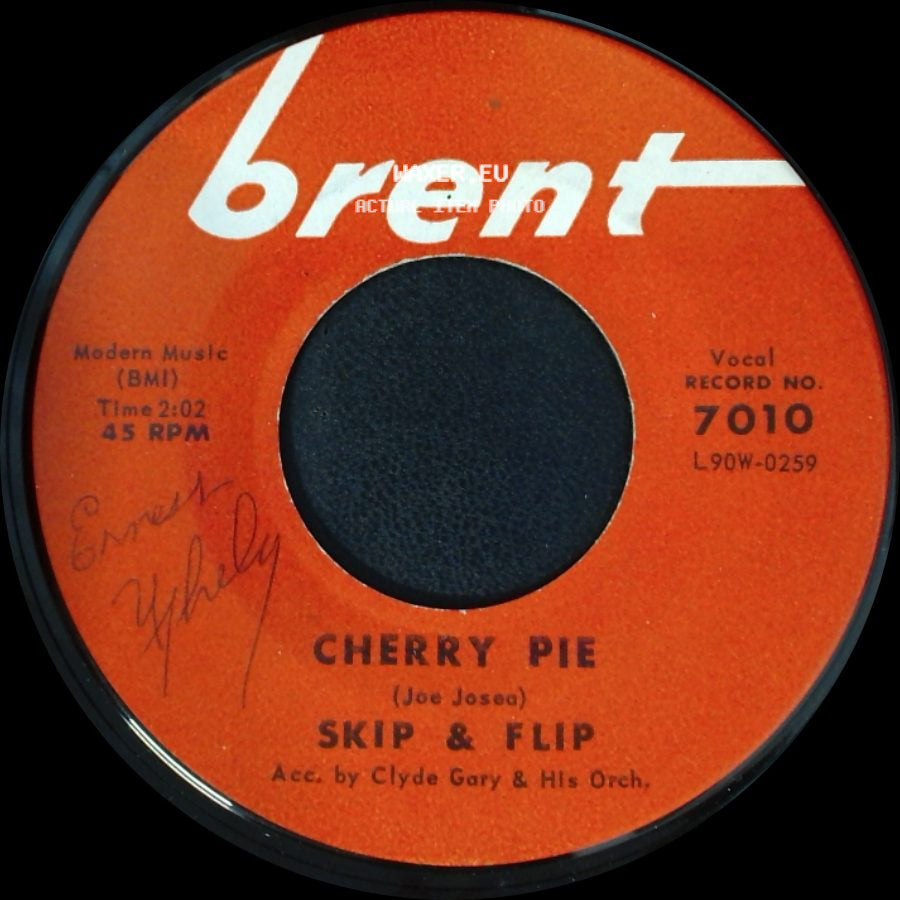 Skip & Flip - Cherry Pie / (I'll Quit) Cryin' Over You side A