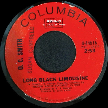 O. C. Smith - Little Green Apples / Long Black Limousine side B