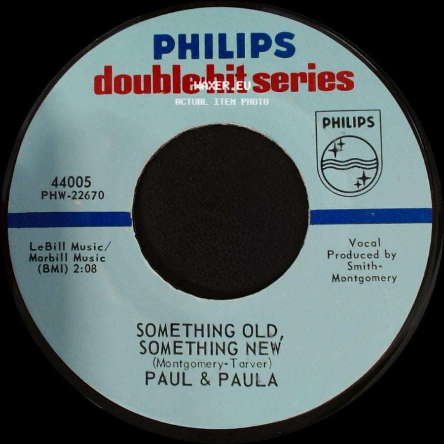 Paul & Paula - Something Old, Something New / Hey Paula side A