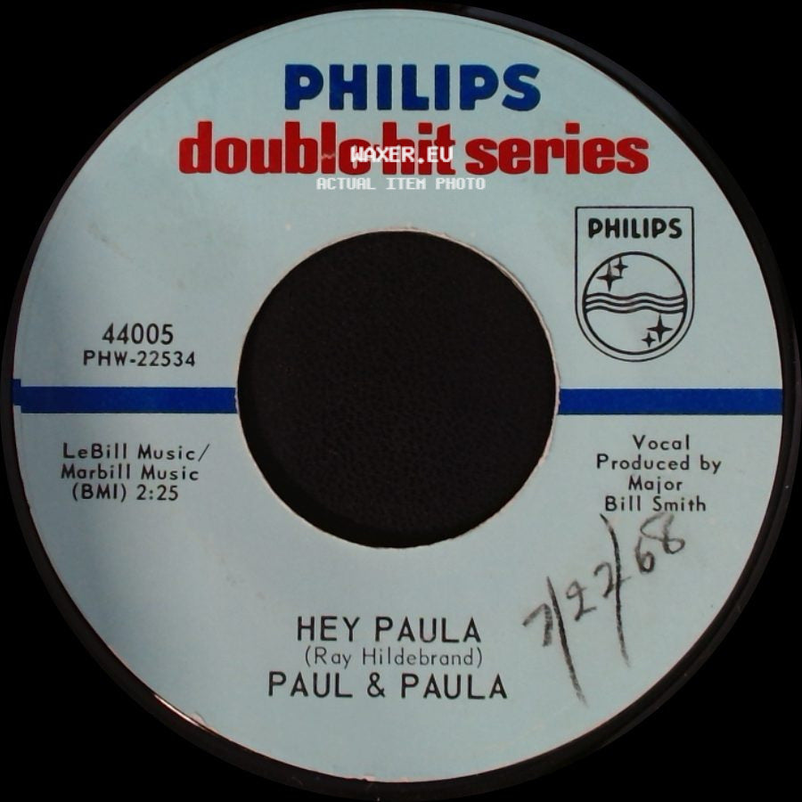 Paul & Paula - Something Old, Something New / Hey Paula side B
