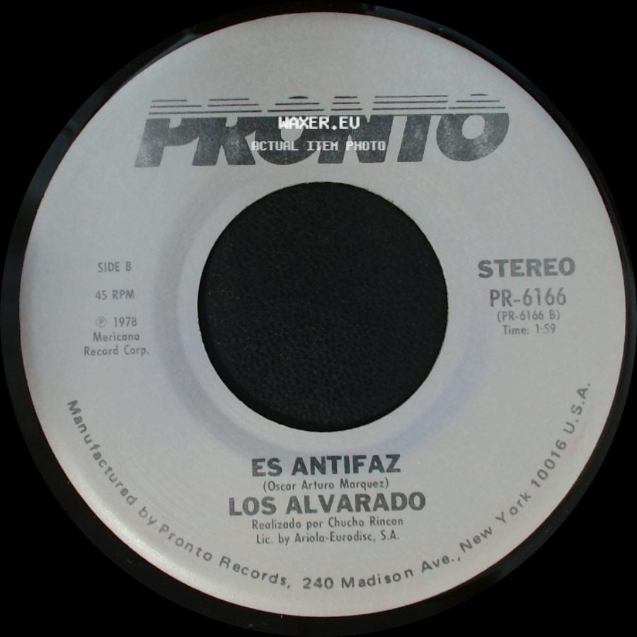 Los Alvarado - Son Tus Perjumenes Mujer / Es Antifaz side B