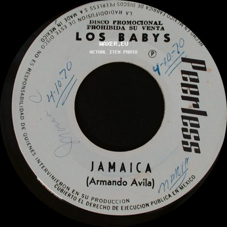 Los Babys - Jamaica / Jamaica side A