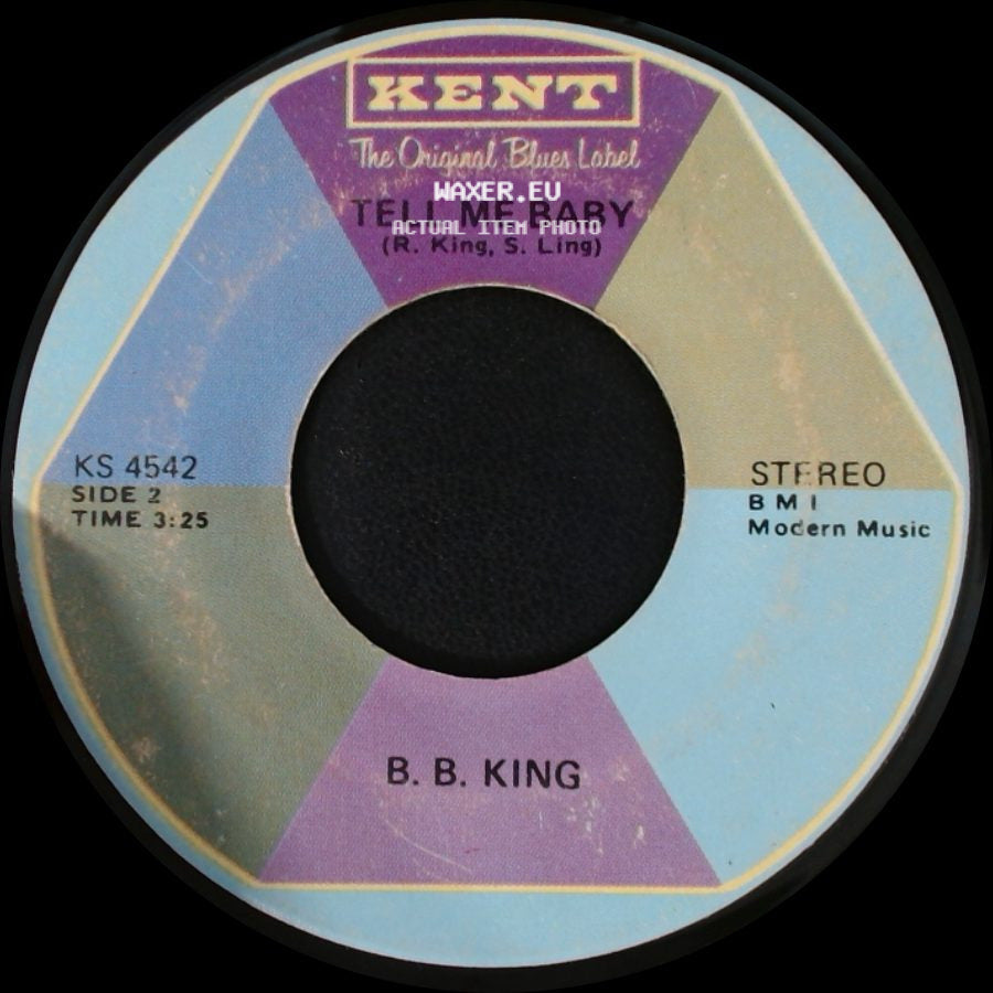 B. B. King - That Evil Child / Tell Me Baby side B