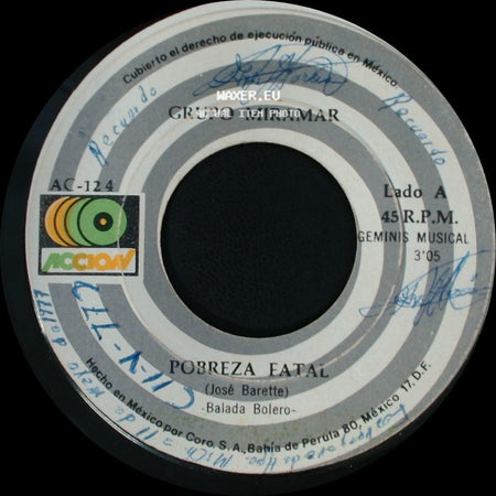 Grupo Miramar - Pobreza Fatal / El Libro De Los Dioses side A