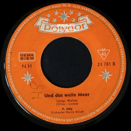 Freddy - Und Das Weite Meer / Alo-Ahé side A