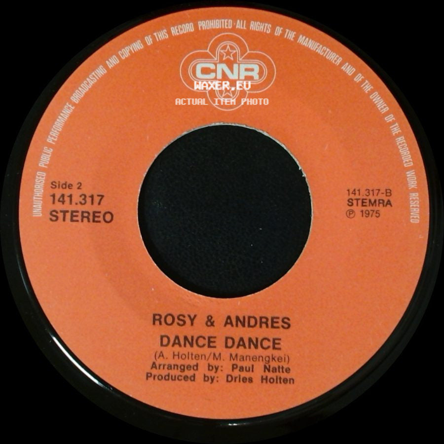 Rosy & Andres - Sausalito / Dance Dance side B