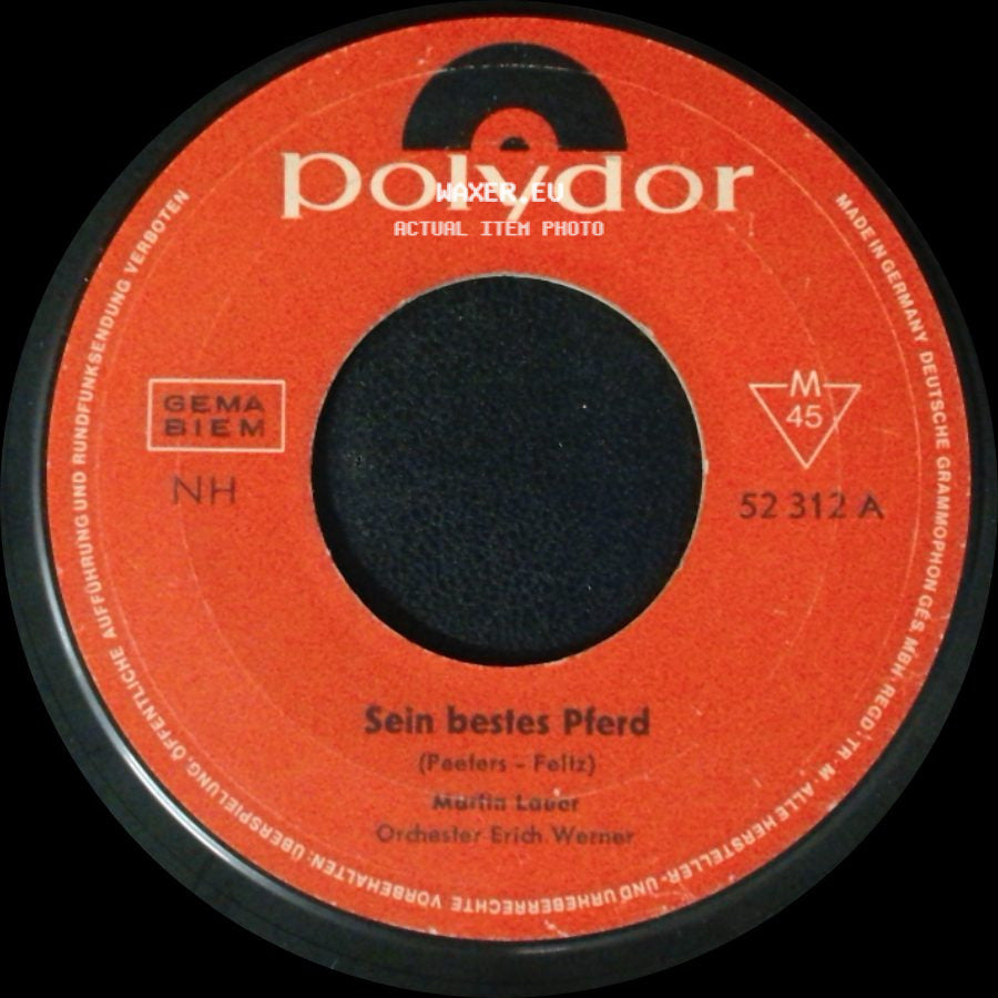 Martin Lauer - Sein Bestes Pferd / Pferde Und Sättel side A