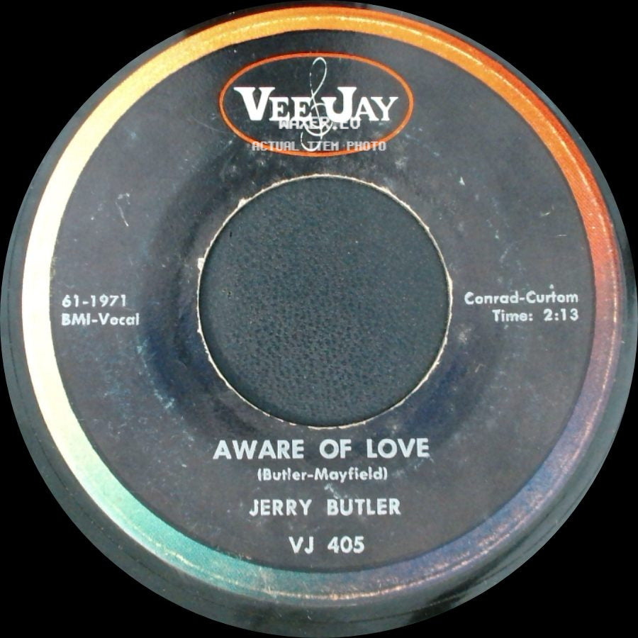 Jerry Butler - Moon River / Aware Of Love side B