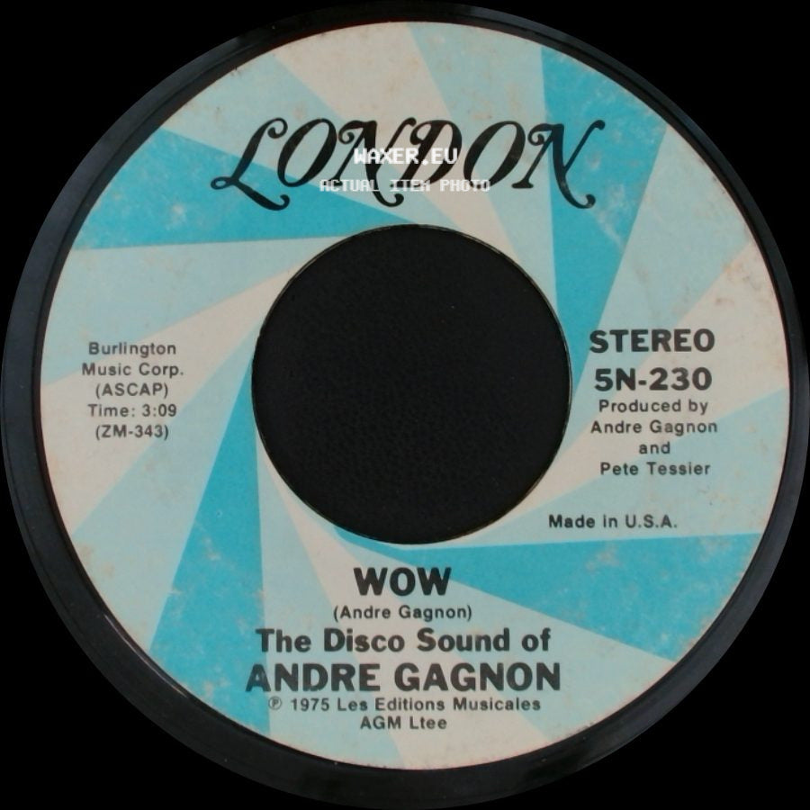 Andre Gagnon / The Disco Sound Of Andre Gagnon - Wow / Ta Samba side A