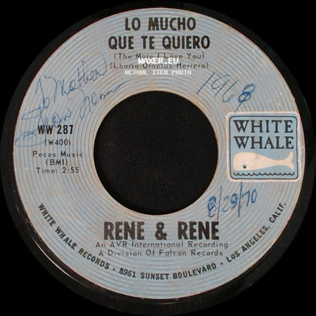 Rene & Rene - Mornin' / Lo Mucho Que Te Quiero (The More I Love You) side B