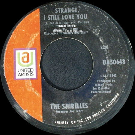 The Shirelles - Strange, I Still Love You / There Goes My Baby / Be My Baby side A