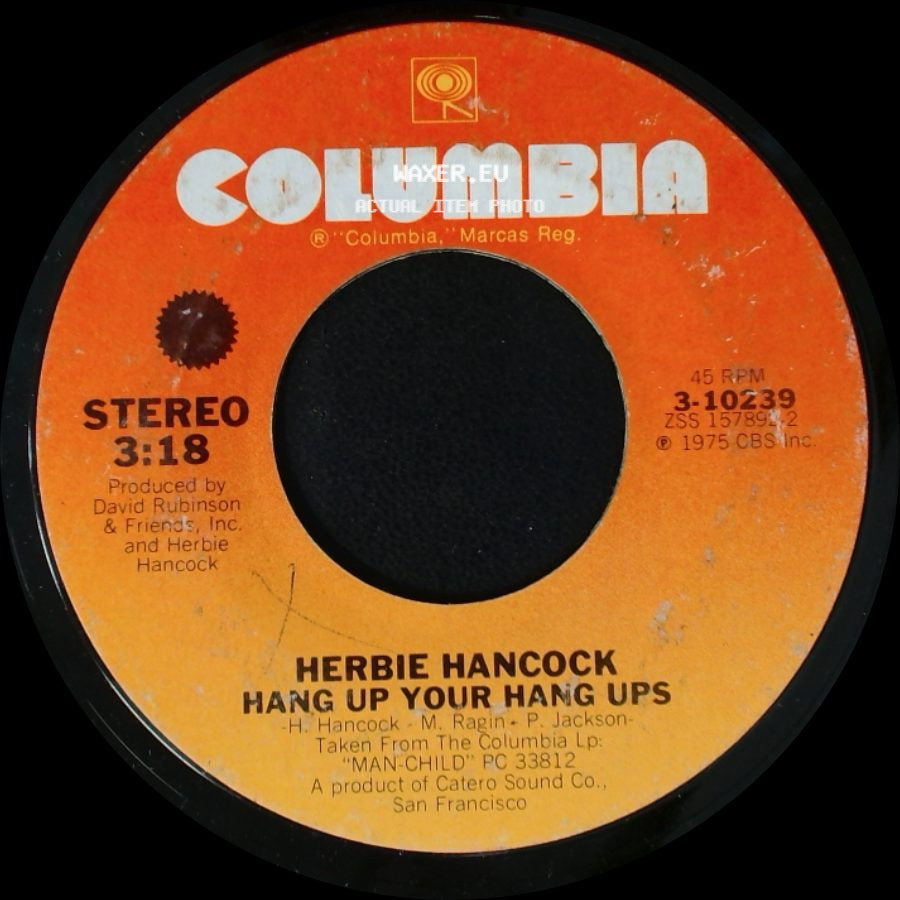 Herbie Hancock - Sun Touch / Hang Up Your Hang Ups side B