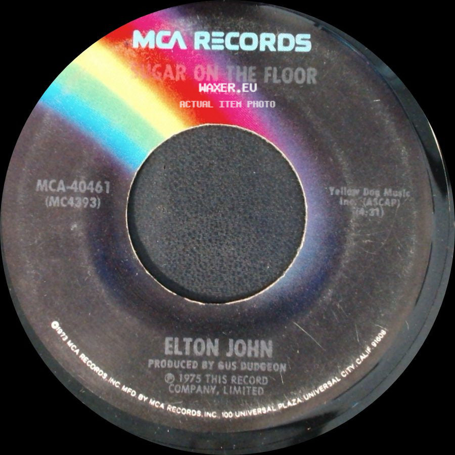 Elton John - Sugar On The Floor / Island Girl side A