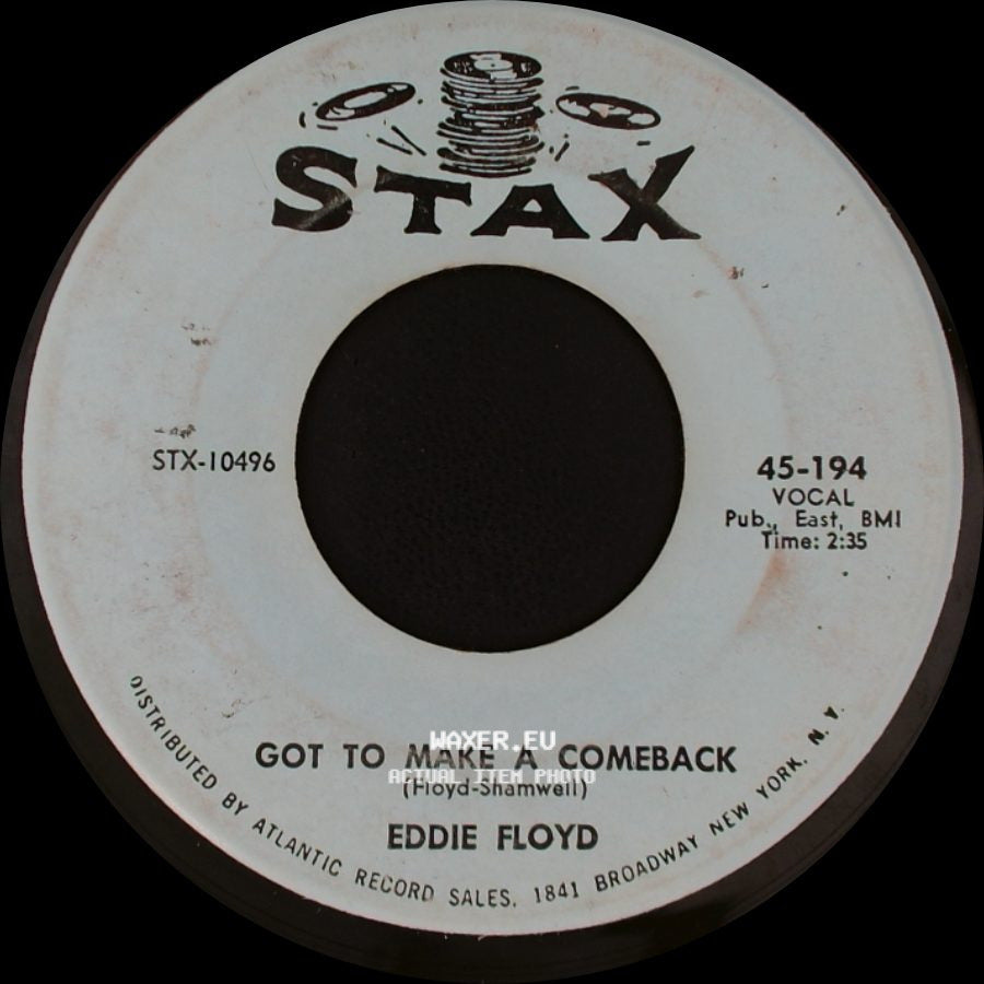 Eddie Floyd - Knock On Wood / Got To Make A Comeback side B