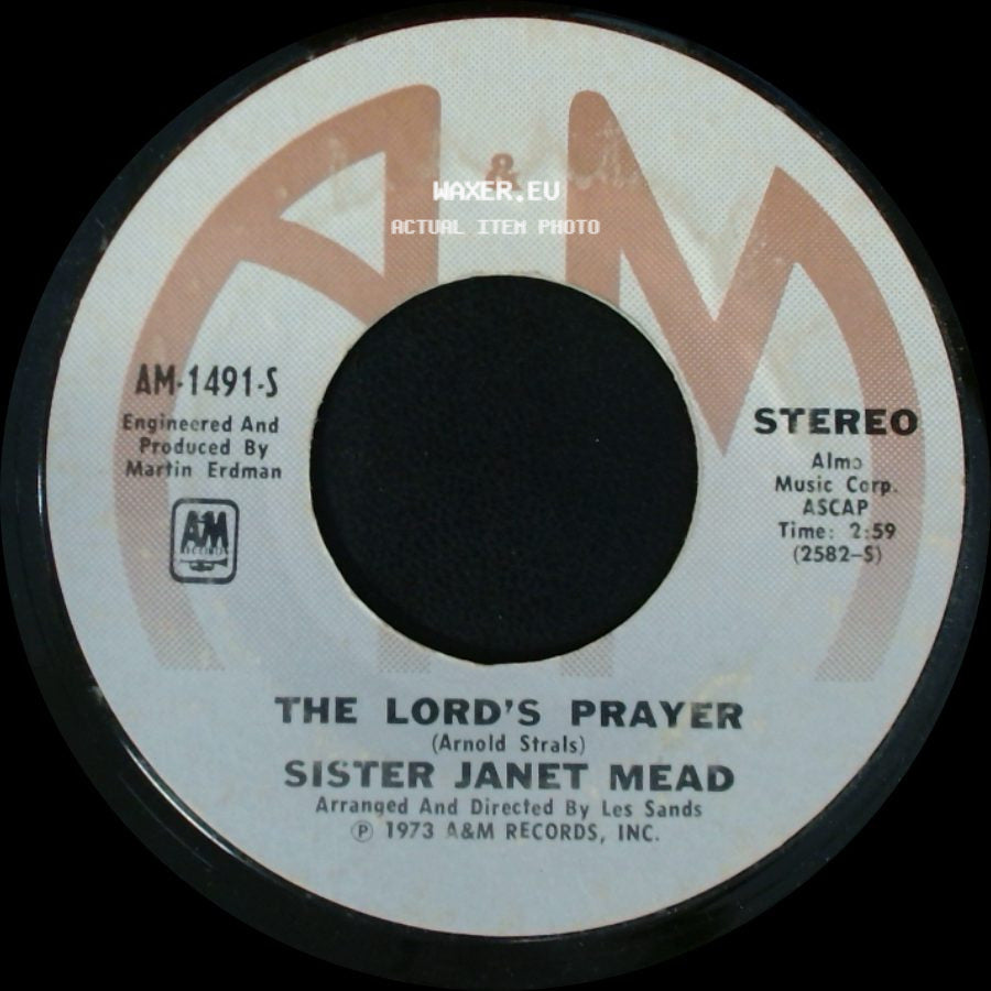 Sister Janet Mead - The Lord's Prayer / Brother Sun And Sister Moon side A