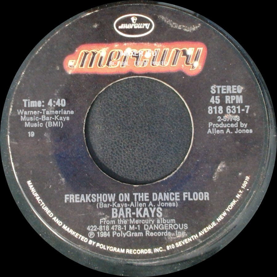 Bar-Kays - Lovers Should Never Fall In Love / Freakshow On The Dance Floor side B