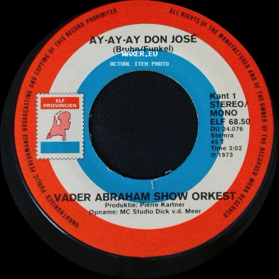 Vader Abraham Show Orkest - Marion / Ay-Ay-Ay Don José side B