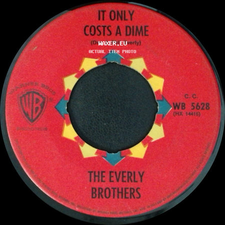 The Everly Brothers - It Only Costs A Dime / The Price Of Love side A