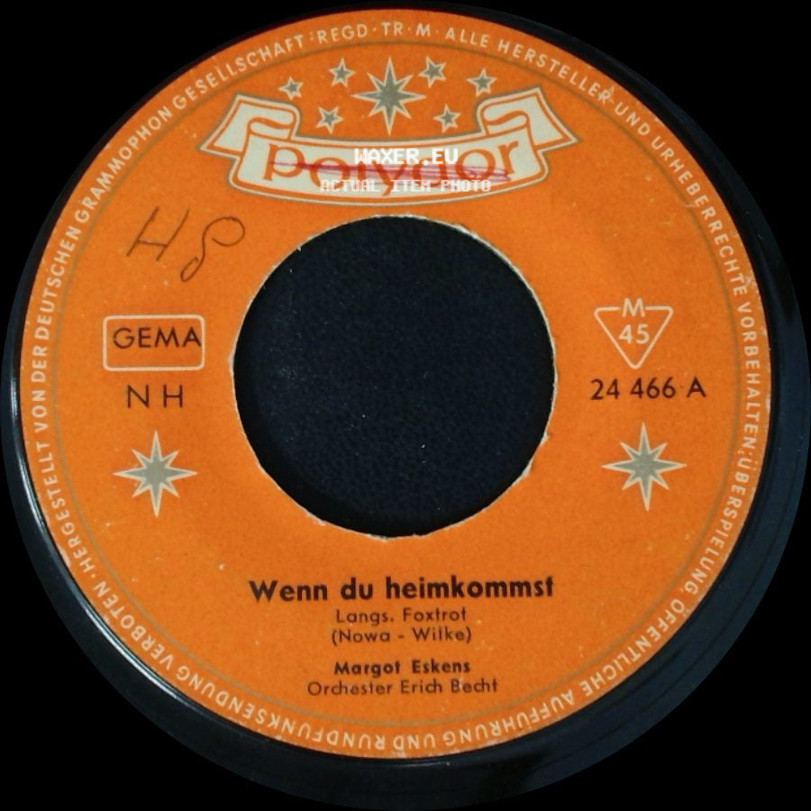 Margot Eskens - Wenn Du Heimkommst / Andalusische Märchen side A