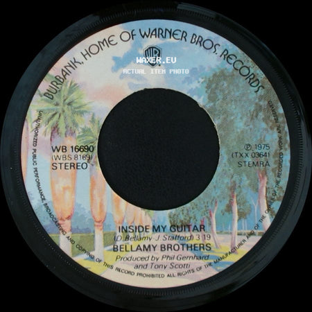 Bellamy Brothers - Let Your Love Flow / Inside My Guitar side B